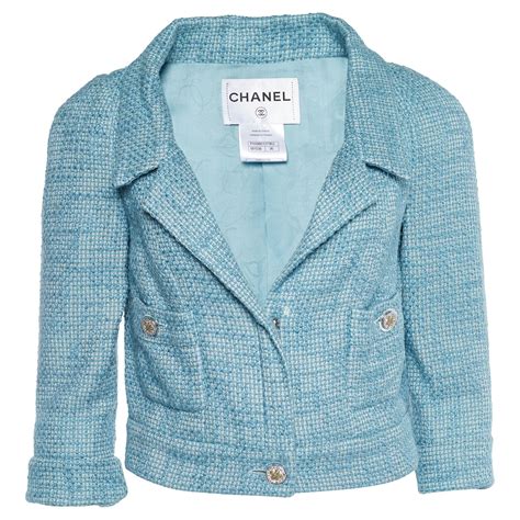 giacche chanel blu|The Chanel Jacket .